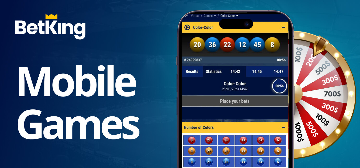 betking mobile games