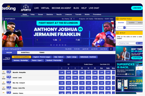 A step-by-step guide to accessing your BetKing betting account on the official website, including login and registration instructions.